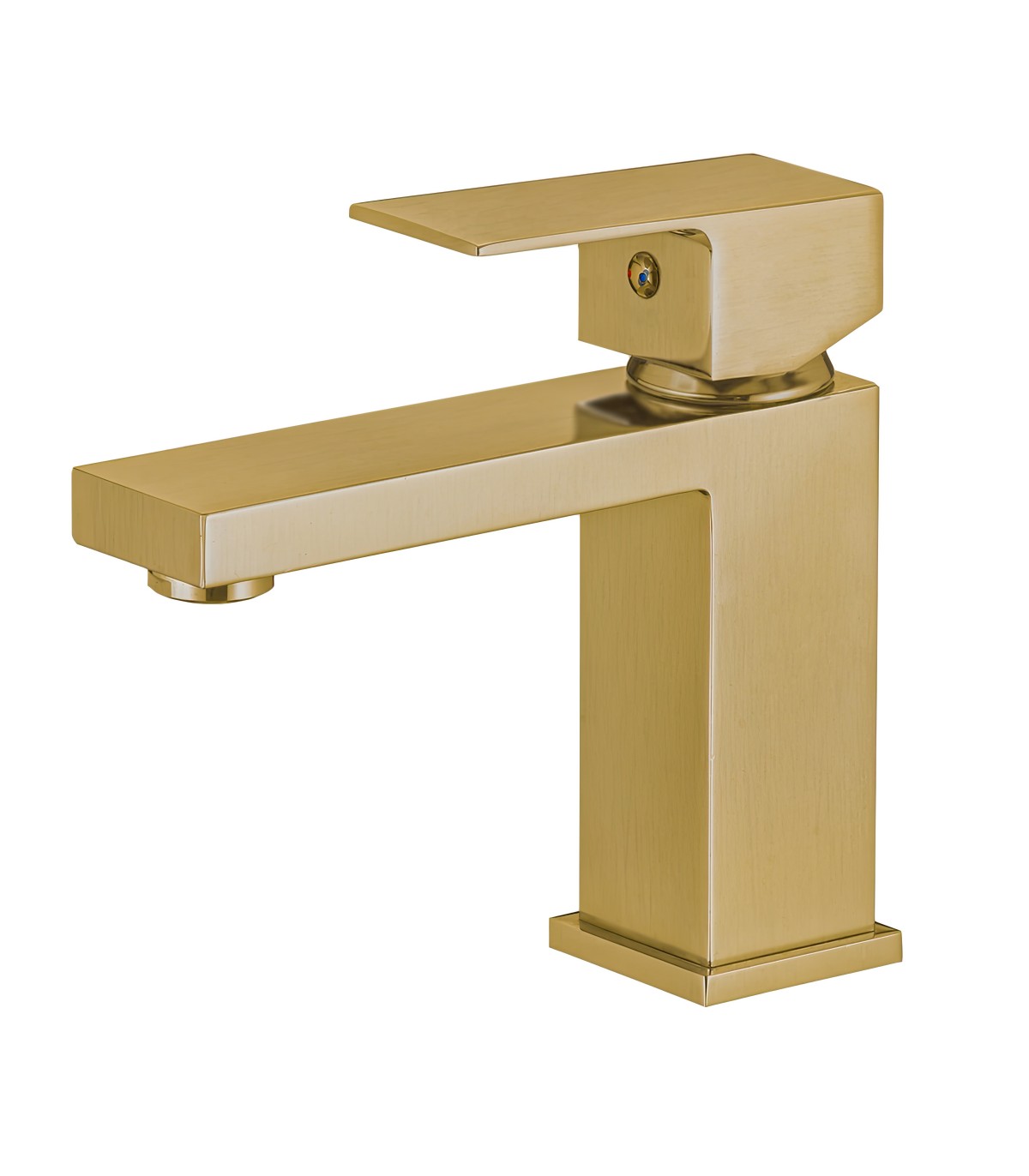 Sifón de lavabo visto redondo dorado cepillado – VALAZ – Fabricación y  comercialización de grifería